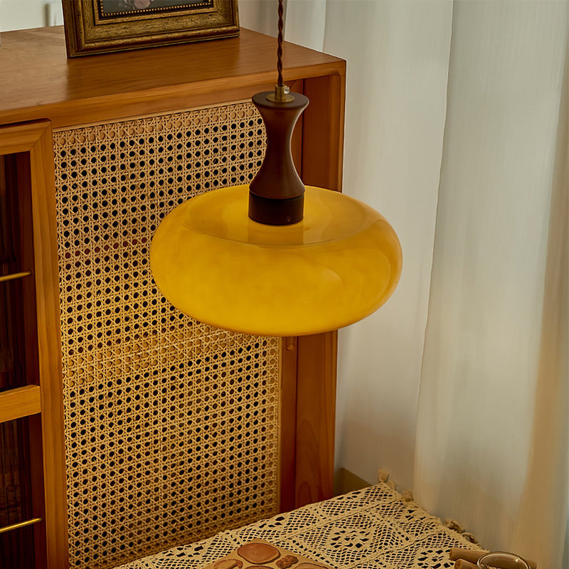 Arisha Vintage LED Glass Pendant Light Living Room