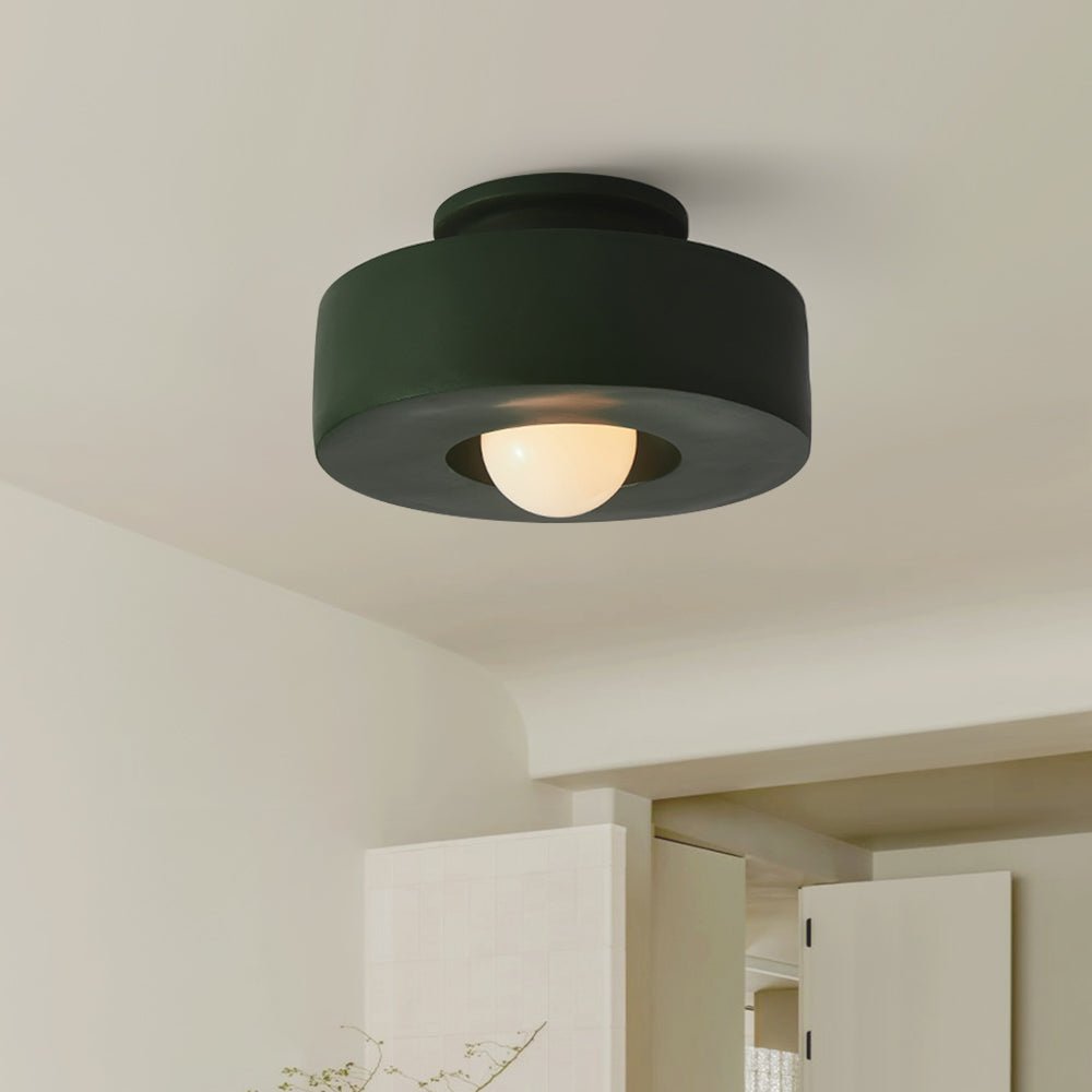 Aria Flush Mount Ceiling Light Nordic Macaron   Bedroom