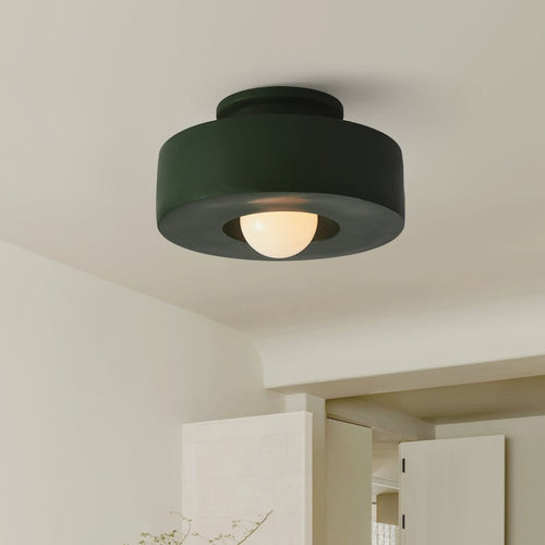 Aria Flush Mount Ceiling Light Nordic Macaron   Bedroom