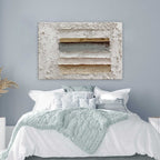 Wabi-Sabi Layered Horizontal Painting