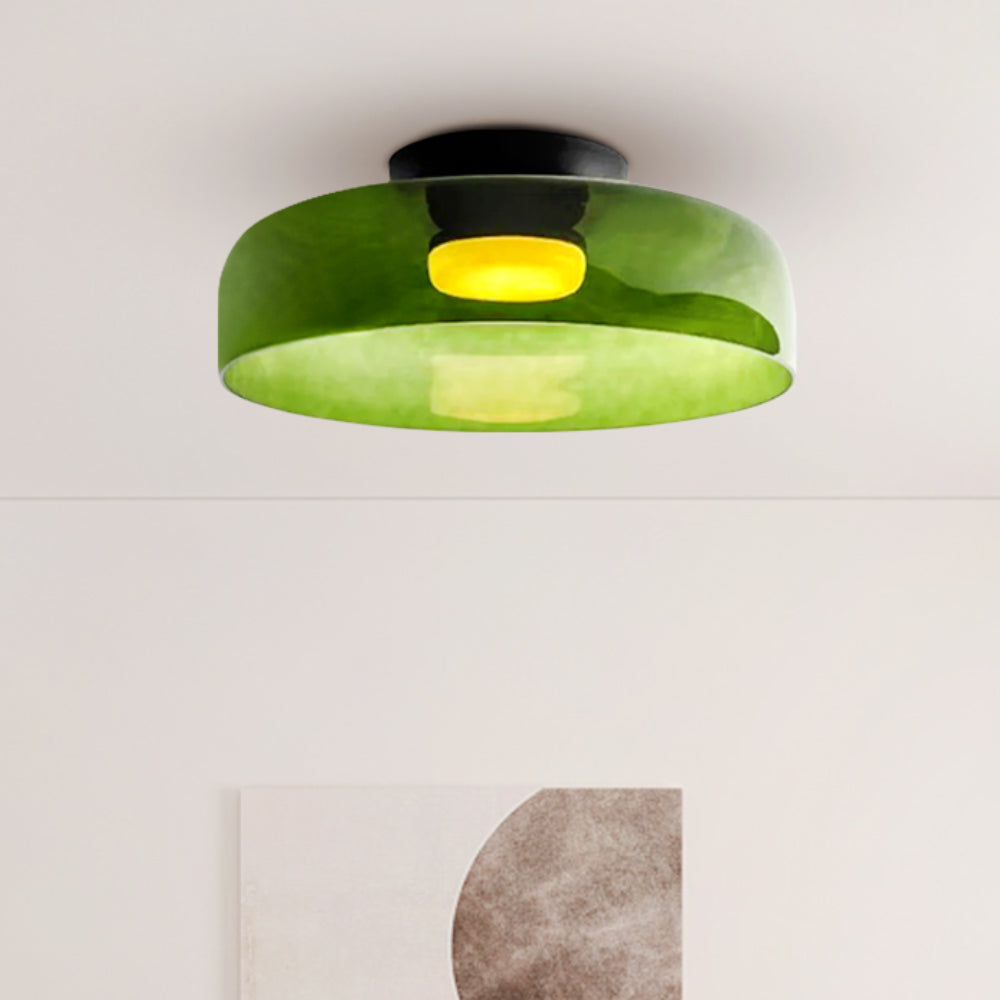 Aria Modern Simple Creative Glass Flush Mount Ceiling Light