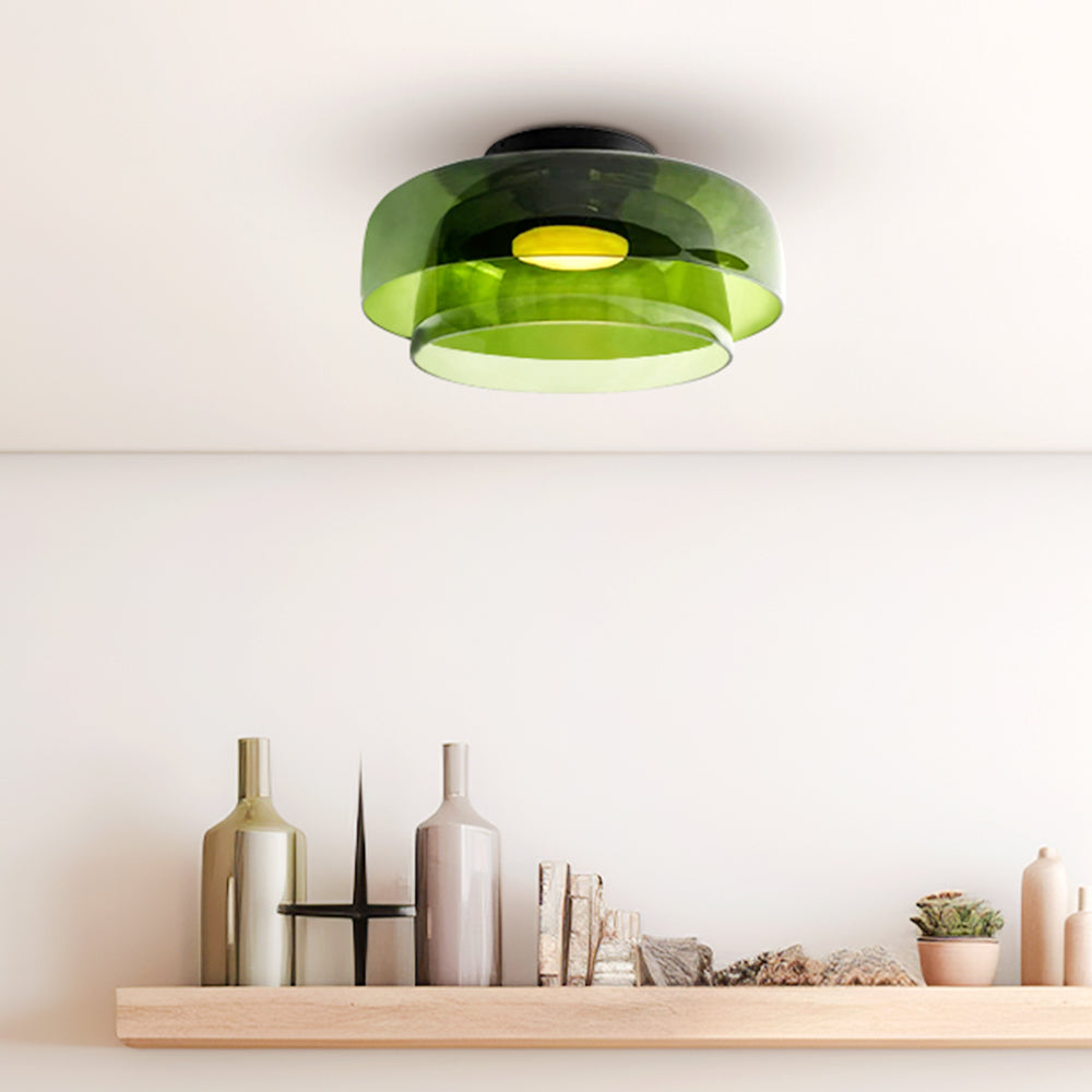 Aria Modern Simple Creative Glass Flush Mount Ceiling Light