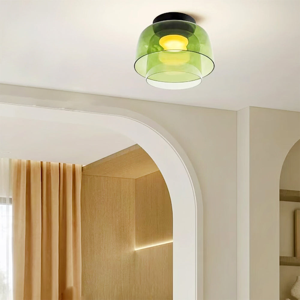 Aria Modern Simple Creative Glass Flush Mount Ceiling Light