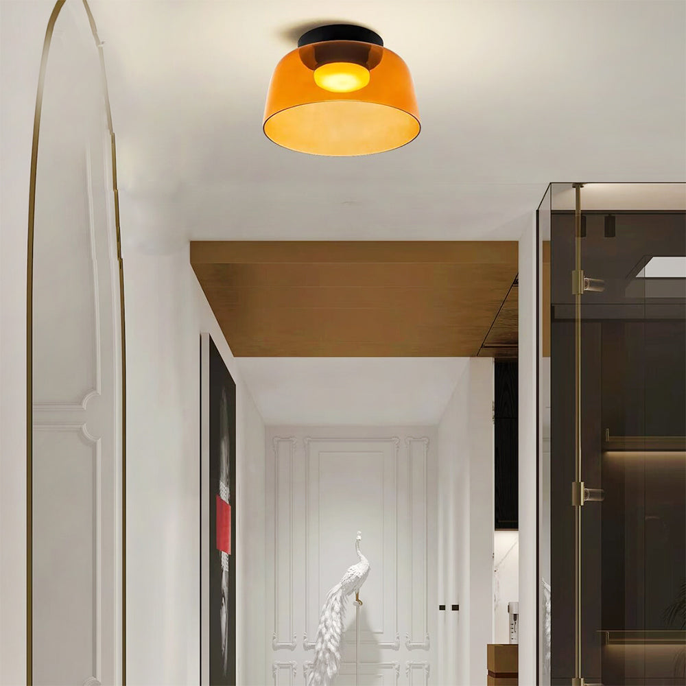 Aria Modern Simple Creative Glass Flush Mount Ceiling Light
