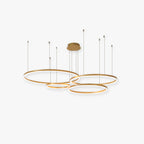 Remi Pendant Light Ring Modern Metal Living Room - 1