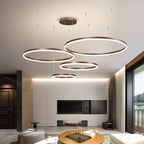 Remi Pendant Light Ring Modern Metal Living Room - 14