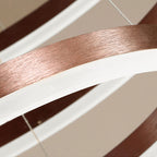 Remi Pendant Light Ring Modern Metal Living Room - 23