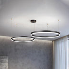 Remi Pendant Light Ring Modern Metal Living Room - 27