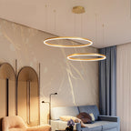 Remi Pendant Light Ring Modern Metal Living Room - 3