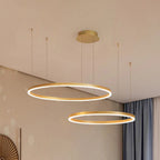 Remi Pendant Light Ring Modern Metal Living Room - 33