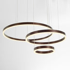 Remi Pendant Light Ring Modern Metal Living Room - 36