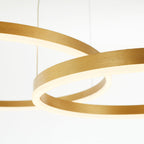 Remi Pendant Light Ring Modern Metal Living Room - 41