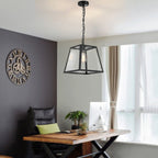Epoch Industrial LED Modern Pendant Light Black/Glass Metal Kitchen/Bedroom/Living Room