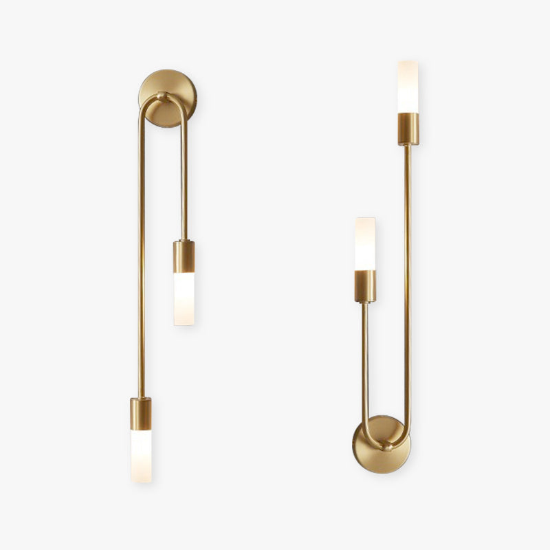 Rime Wall Light Modern to 2 Lumières for Bedeside Bedroom - 1