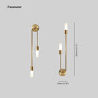 Rime Wall Light Modern to 2 Lumières for Bedeside Bedroom - 2