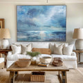 Luminous Seascape Painting Horizontal