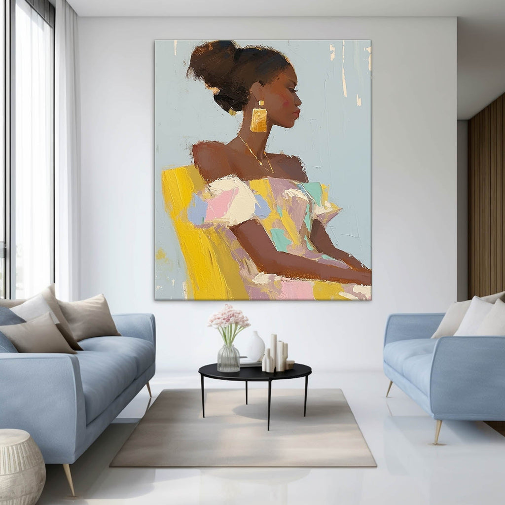 Impressionist Portrait Painting Elegant