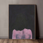 Minimalist Figurative Painting Evocative