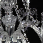 Silva Luxury Candlestick Clear Crystal Chandelier
