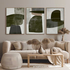 Wall Art Abstract Geometric Elegant Raw