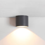 Ray Modern Black Cylindrical Flush Mount Ceiling Light Spotlight