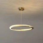 Kristy Pendant Light, Aluminium & Arcylic, 1/2 Rings, 2 Color