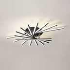 Arisha Linear Flush Mount Ceiling Light, 4 Colour