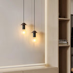 Valentina Modern Simple Pendant Light Copper Walnut Bedroom Dining Room