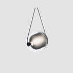 Valentina Modern Bubble Glass Pendant Light, Blue/Yellow/Pink/Smoky Grey/White/Clear