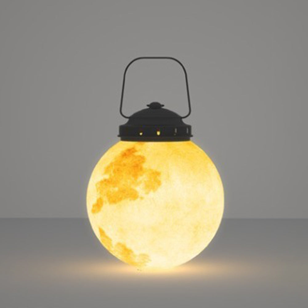 Ray Moon Modern Bubble Glod Pendant Light, Metal/Resin/Fiberglass