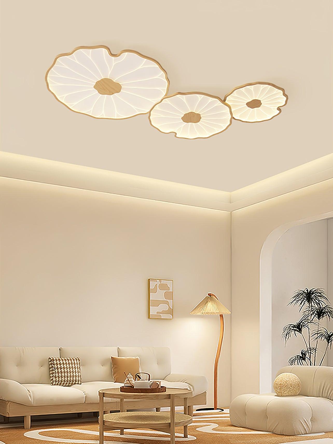 Solara Ceiling Light Feuille of Lotus - 15