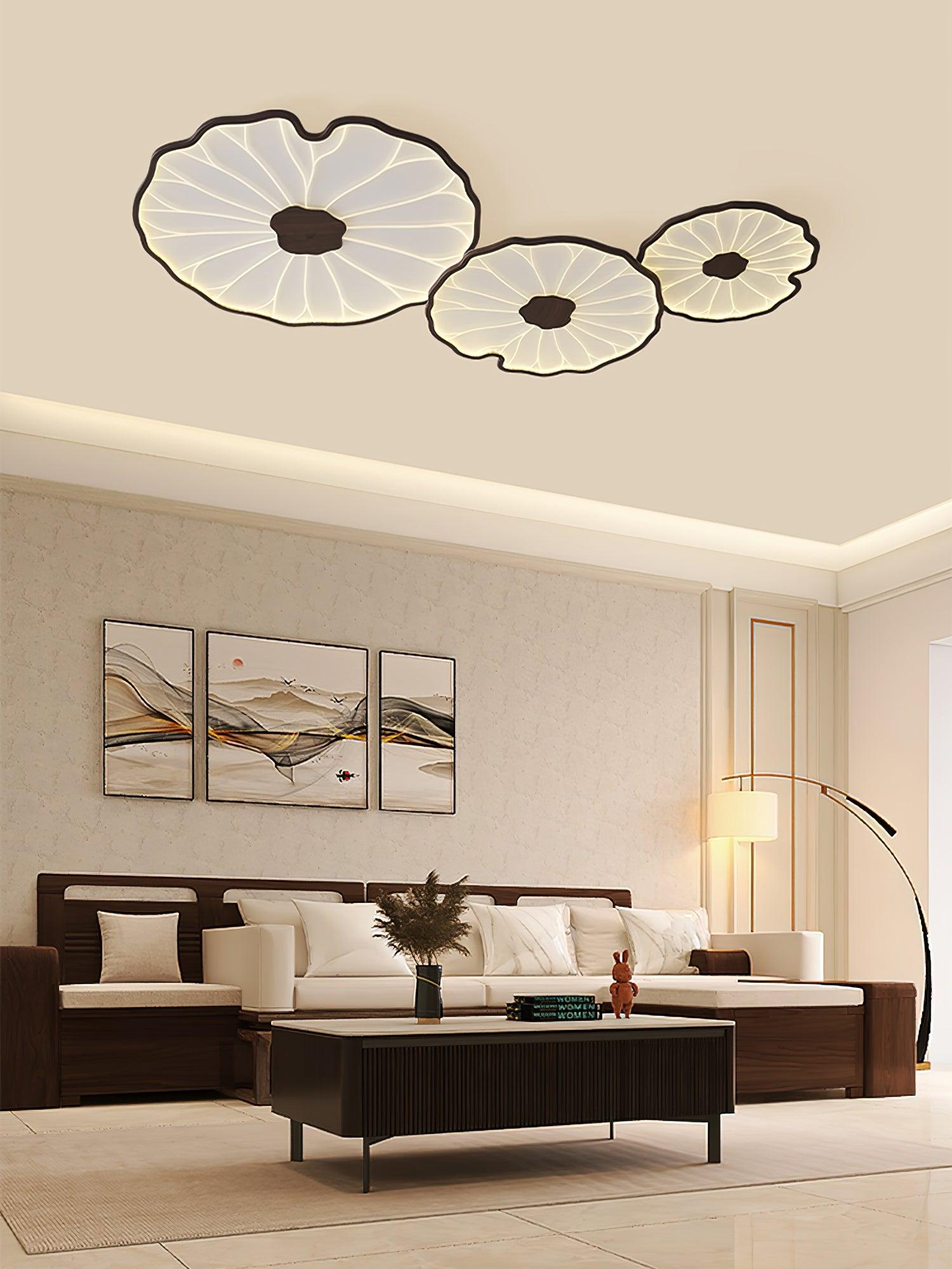Solara Ceiling Light Feuille of Lotus - 2