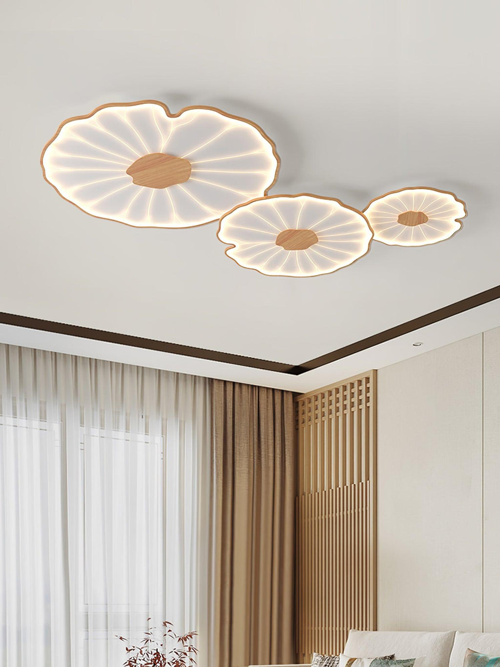 Solara Ceiling Light Feuille of Lotus - 25