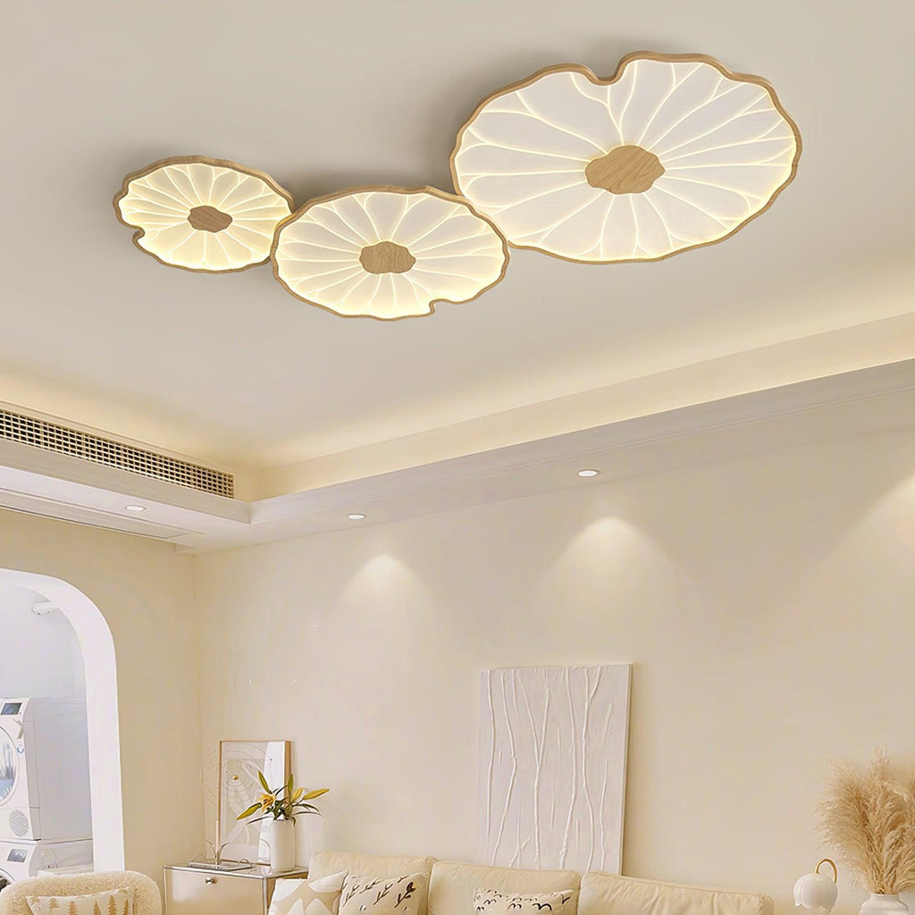 Solara Ceiling Light Feuille of Lotus - 4