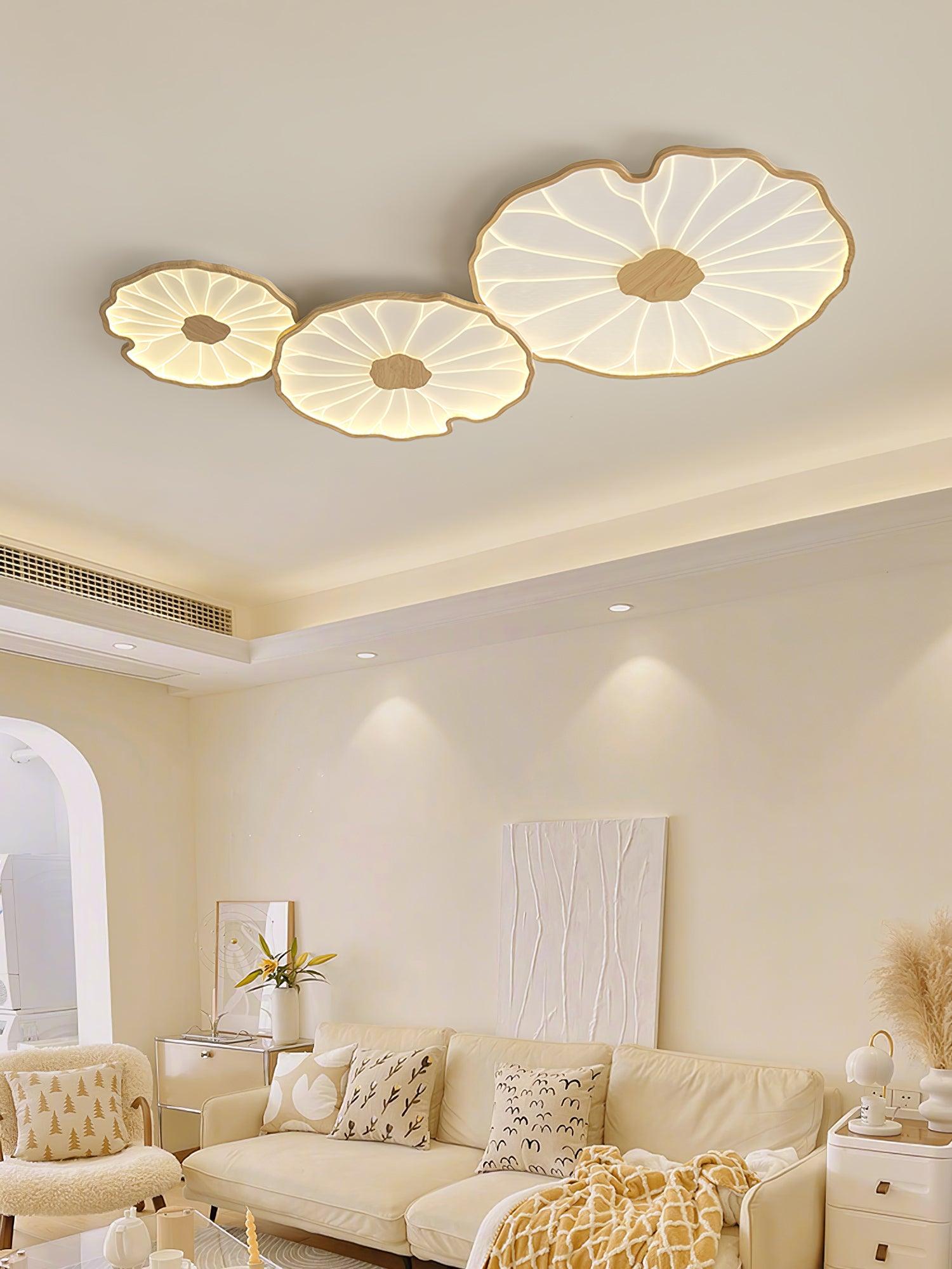 Solara Ceiling Light Feuille of Lotus - 8
