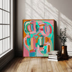Wall Art Abstract Artistically Tense Abstract