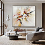 Wall Art Abstract Expressionist Dynamic Burst
