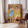 Wall Art Abstract Figure Contemporary Expressionist