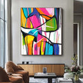 Wall Art Abstract Dynamic Asymmetrical Playful