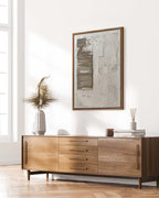Wabi-Sabi Asymmetrical Texture Painting