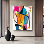 Wall Art Abstract Energetic Playful Modern Artistic