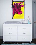Andy Warhol Pink Cow Pop Art Oil Painting