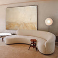Wabi-Sabi Textured Wall Art Warm Beige Earth
