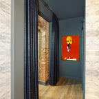 Andy Warhol Bold Portrait Pop Art Painting
