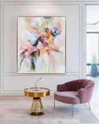 Wall Art Abstract Flowing Dynamic Cluster