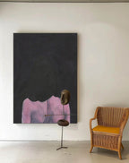 Minimalist Figurative Painting Evocative