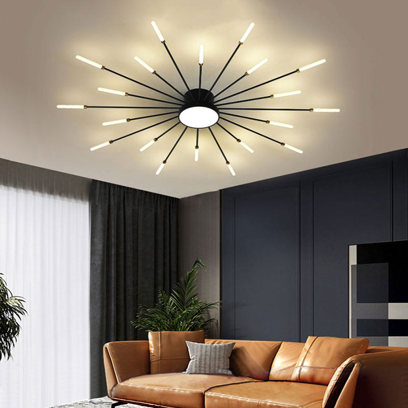 Wesley Ceiling Light Feu D'Artifice Linéaire Modern - 11