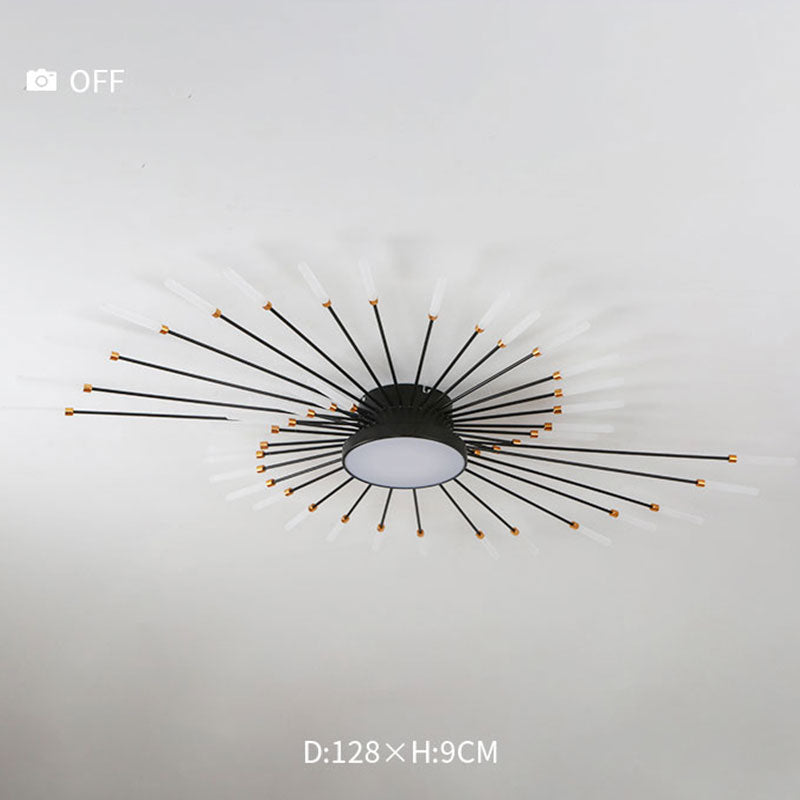 Wesley Ceiling Light Feu D'Artifice Linéaire Modern - 16