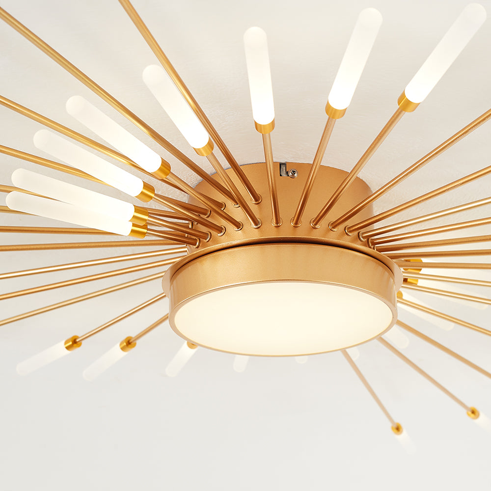 Wesley Ceiling Light Feu D'Artifice Linéaire Modern - 23