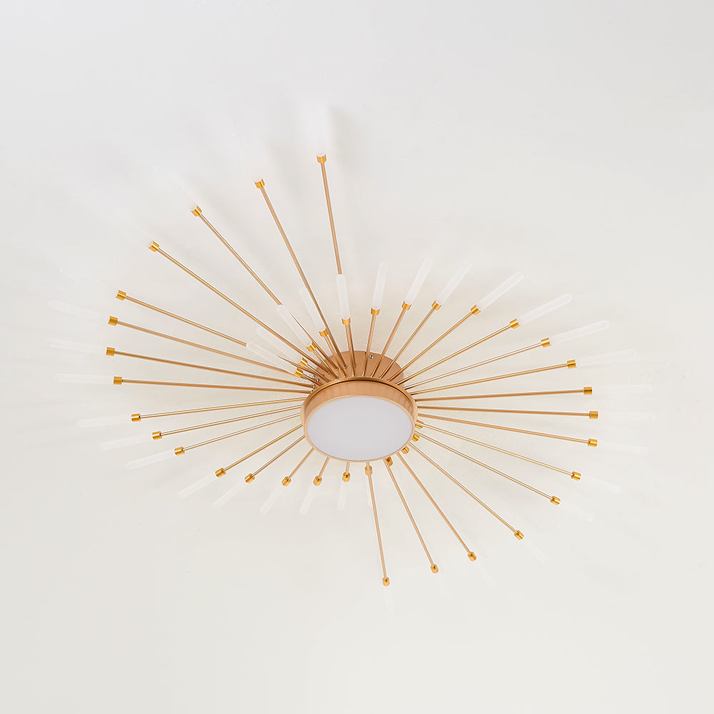 Wesley Ceiling Light Feu D'Artifice Linéaire Modern - 24